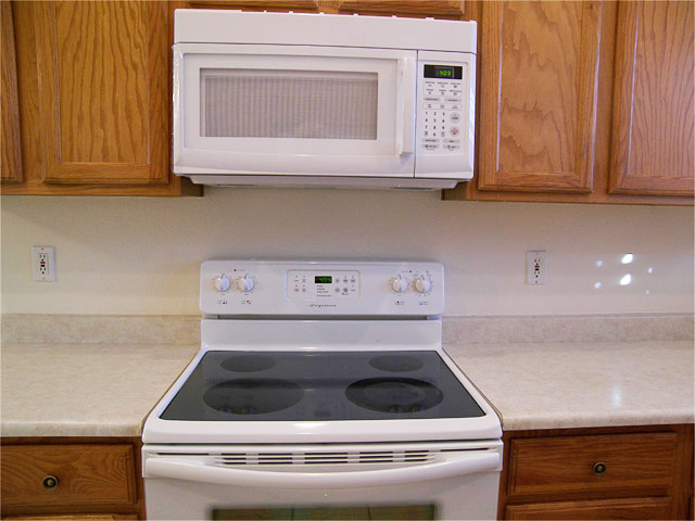 Built-in microwave